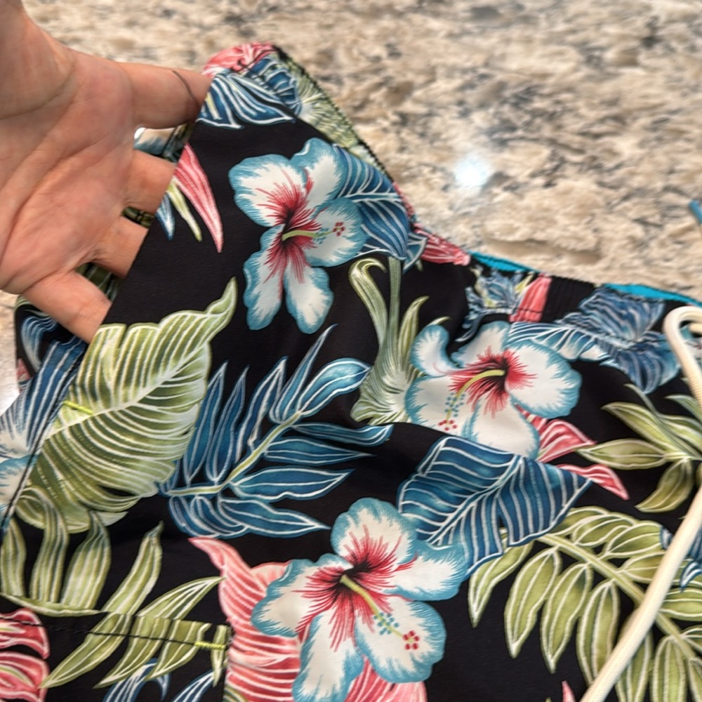 Tommy Bahama Naples Konkan Jungle Swim Trunks XXL NWT Tropical Print - Picture 15 of 15